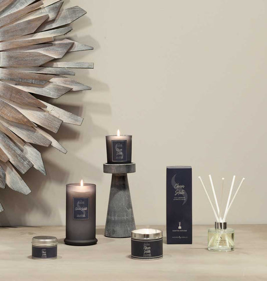 Clean Slate Tall Pillar Jar Candle