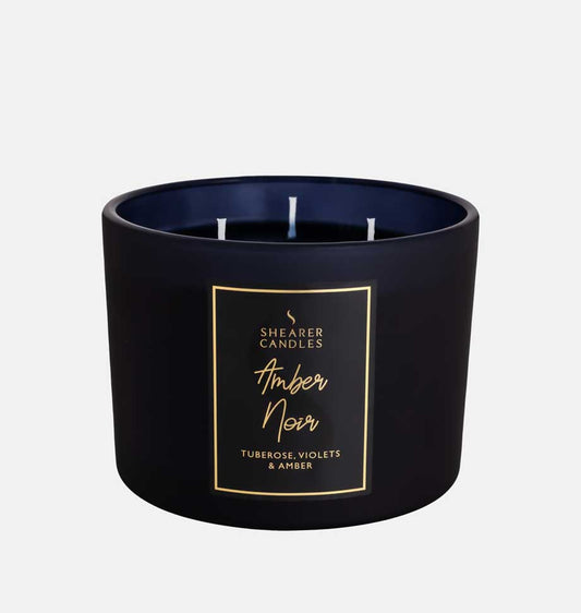 amber noir 3 wick candle