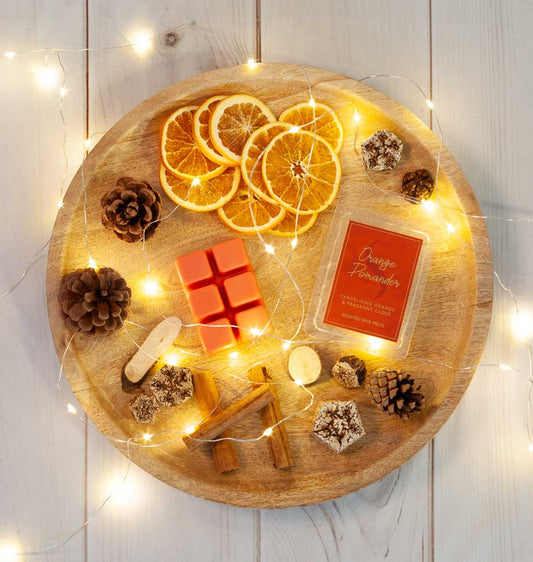 Orange Pomander Wax Melt 6 Pack