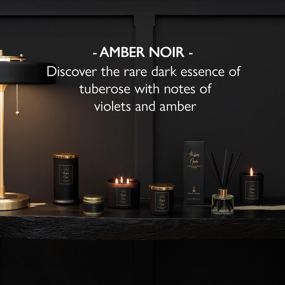 Amber Noir Luxury Scented Diffuser