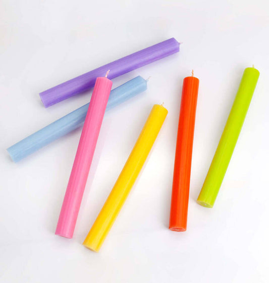 Lilac 8 inch Dinner Candles x 20 - Shearer Candles