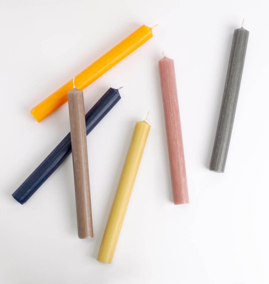 Olive 10 inch Dinner Candles x 6 - Shearer Candles