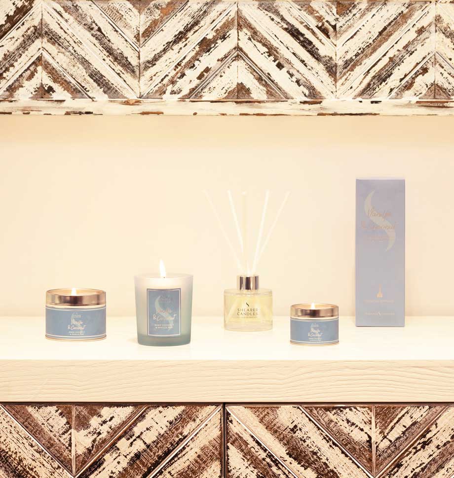 vanilla and coconut diffuser