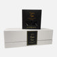 Amber Noir Tealights and Glasses Set in Gift Box - Shearer Candles