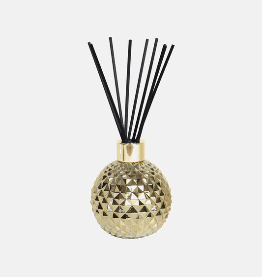 Gold Lustre Glass Reed Diffuser Bottle