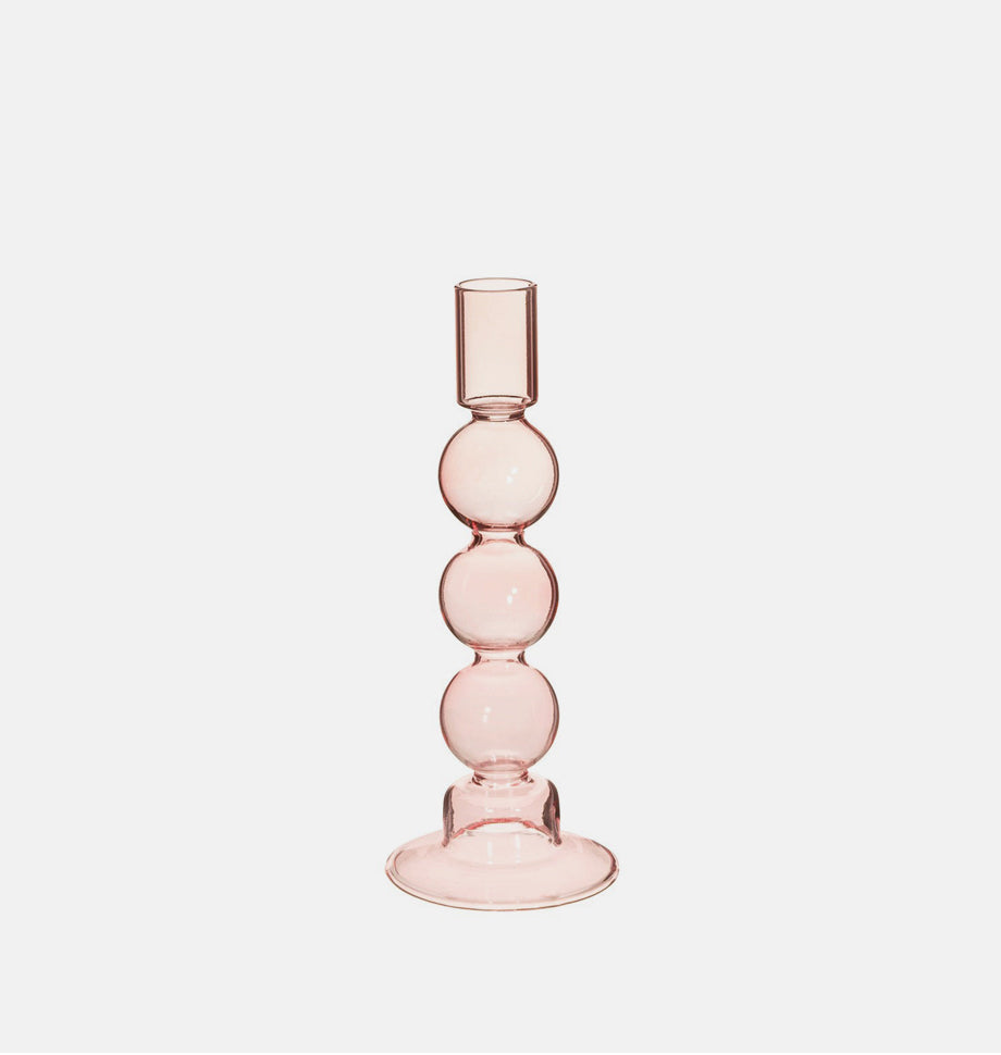 Pink Bubble Candleholder