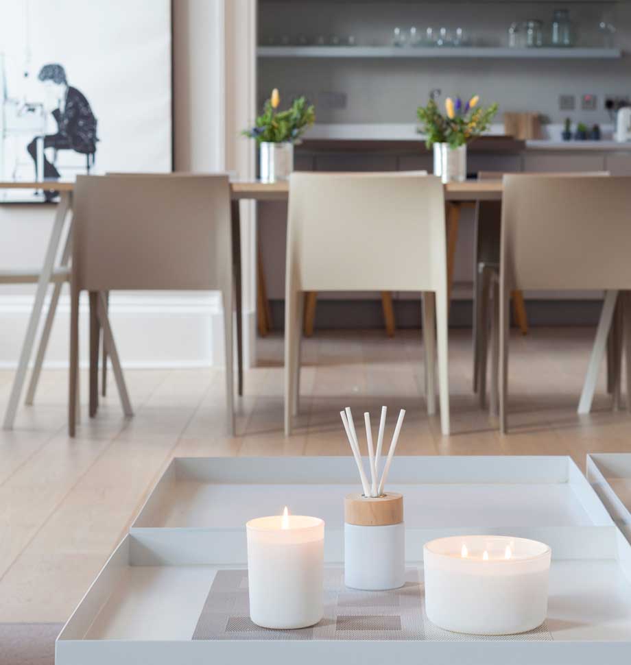 Reception 3 Wick Candle With Gift Box