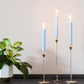 Sea Blue 10 inch Dinner Candles x 6 - Shearer Candles