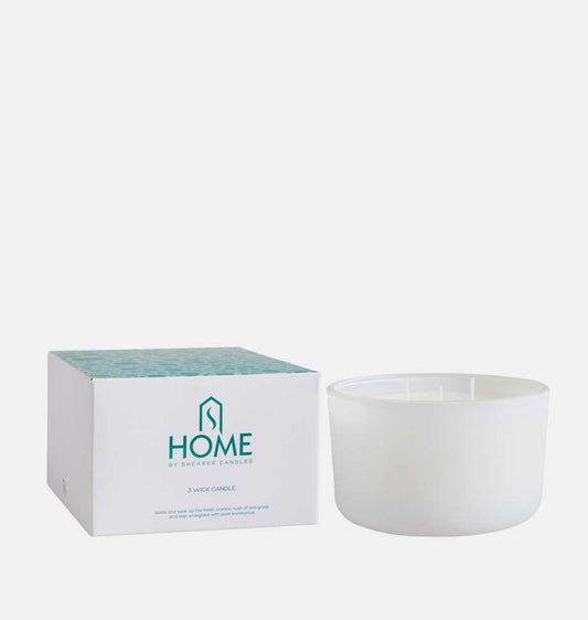 Bathroom 3 Wick Candle With Gift Box
