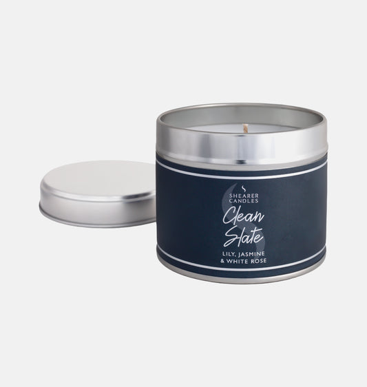 Clean Slate Large Tin Candle
