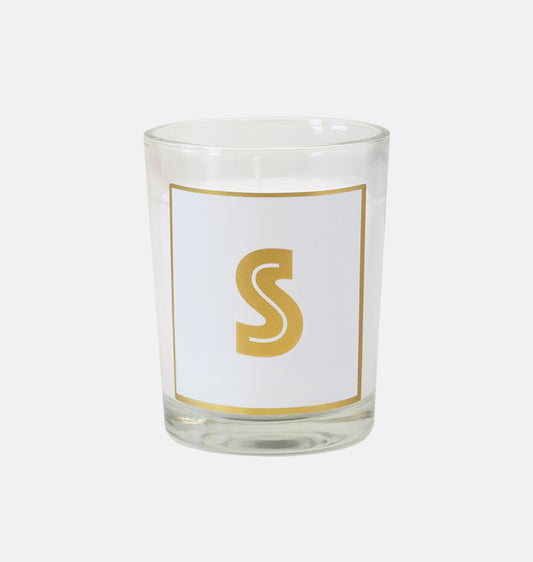 Alphabet Votive Candle - Letter S