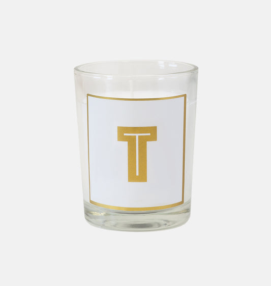 Alphabet Votive Candle - Letter T