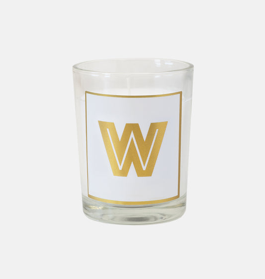 Alphabet Votive Candle - Letter W