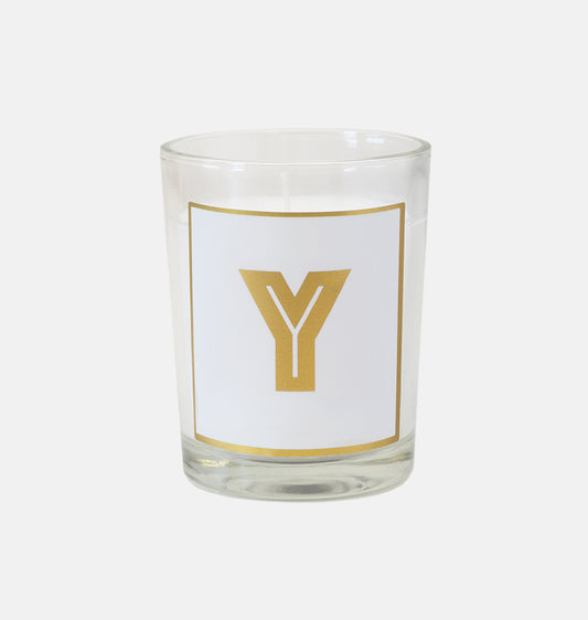 Alphabet Votive Candle - Letter Y