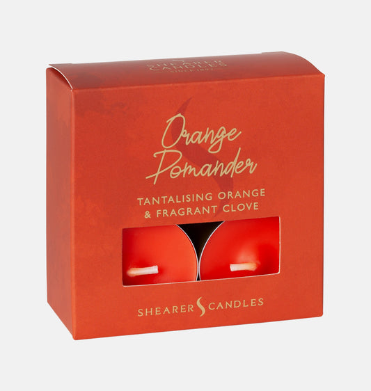 Orange Pomander Tealights
