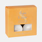 Amber and Rose Tealights