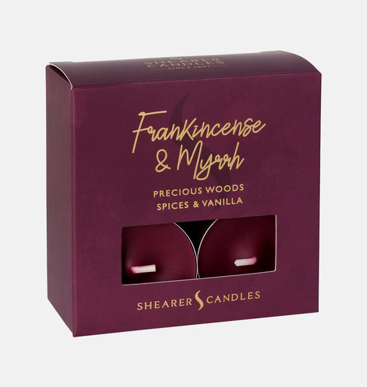 Frankincense and Myrrh Tealights